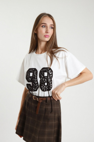 T-shirt Patch Crochet