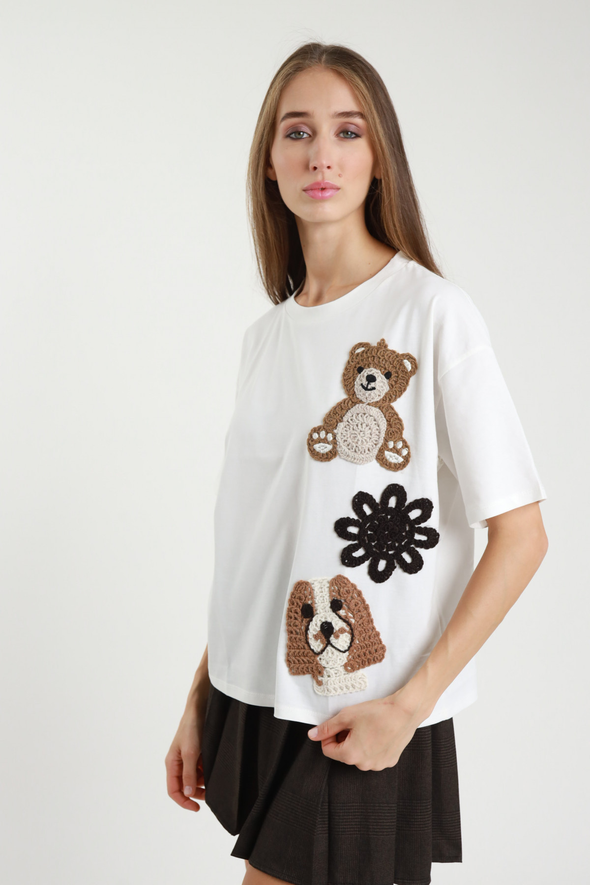 T-shirt Patch Crochet