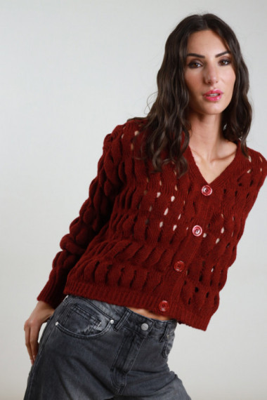 Cardigan Traforato