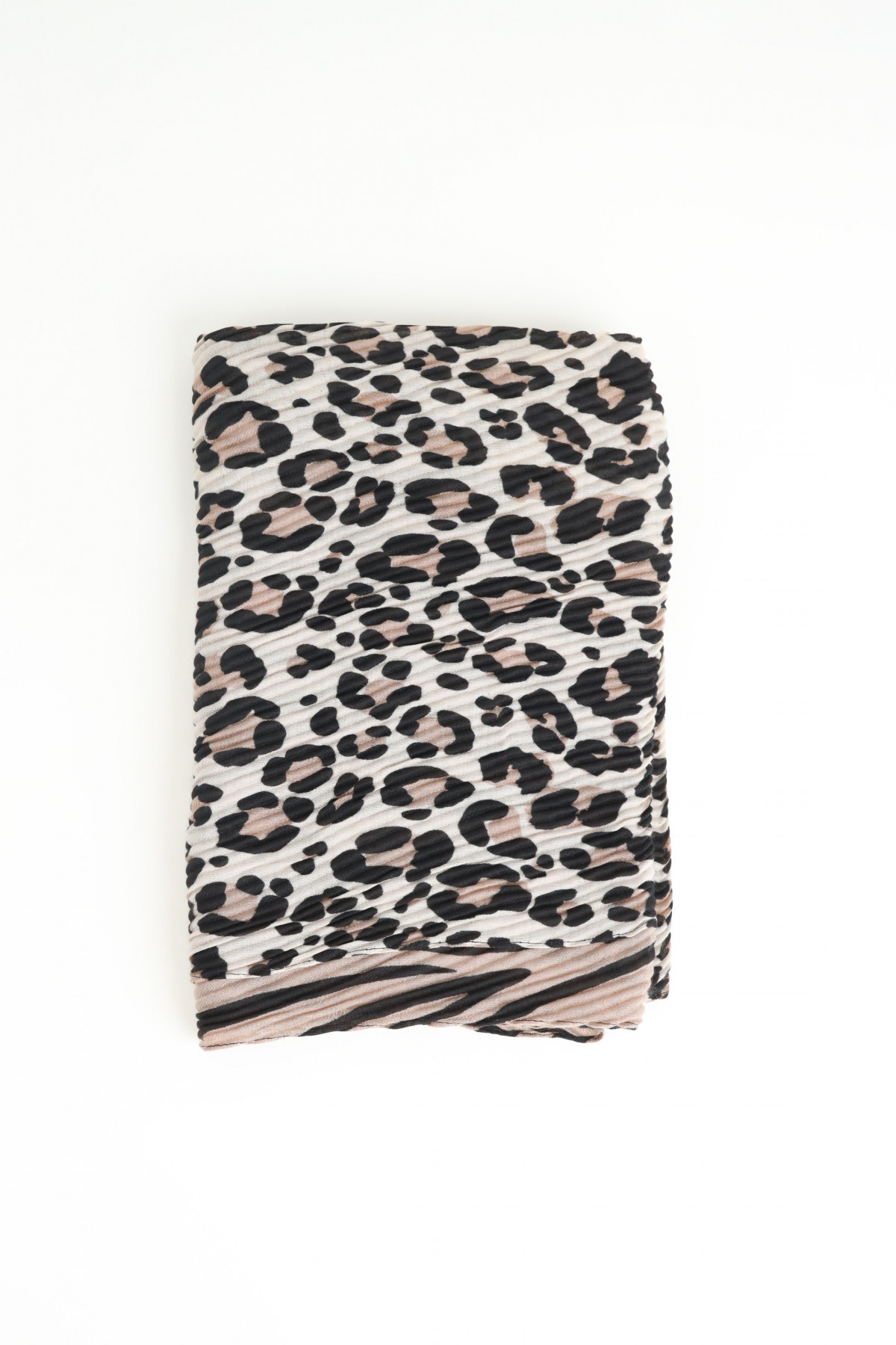 Stola Animalier Plissé