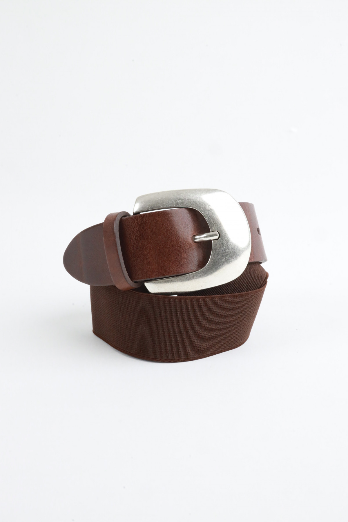 Cintura in Pelle con Elastico