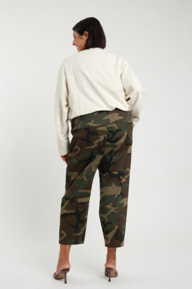 Susy Star - Pantalone Ovetto Militare
