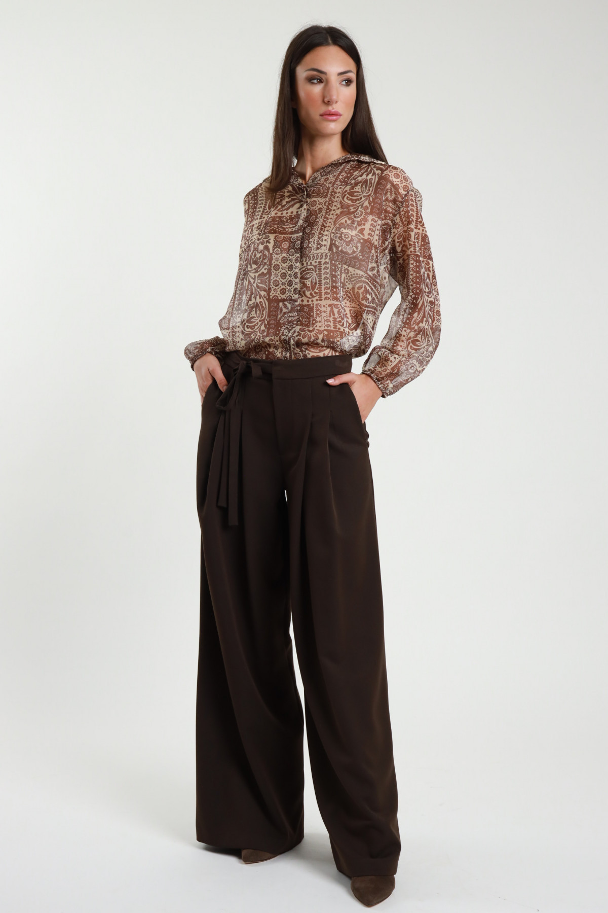 Pantaloni Palazzo