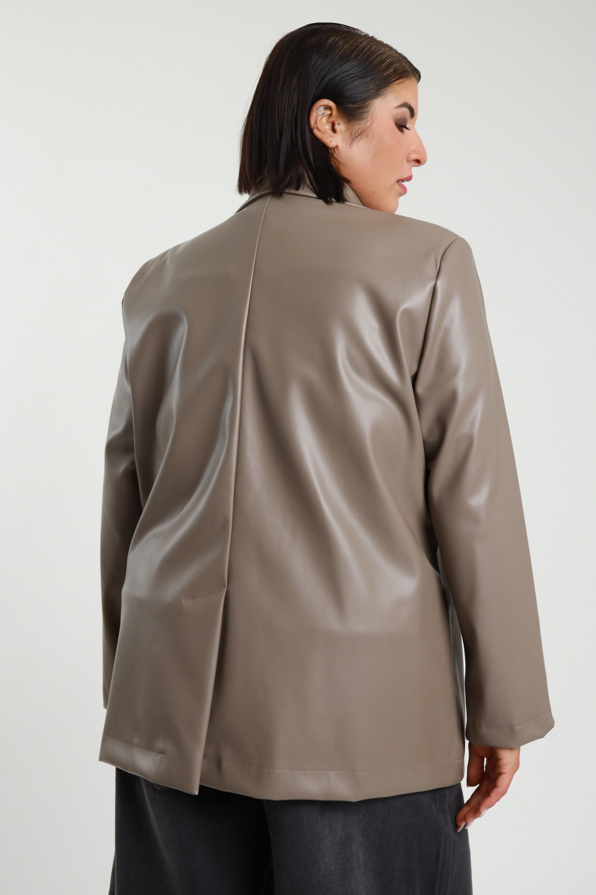Über Eco -Lederjacke