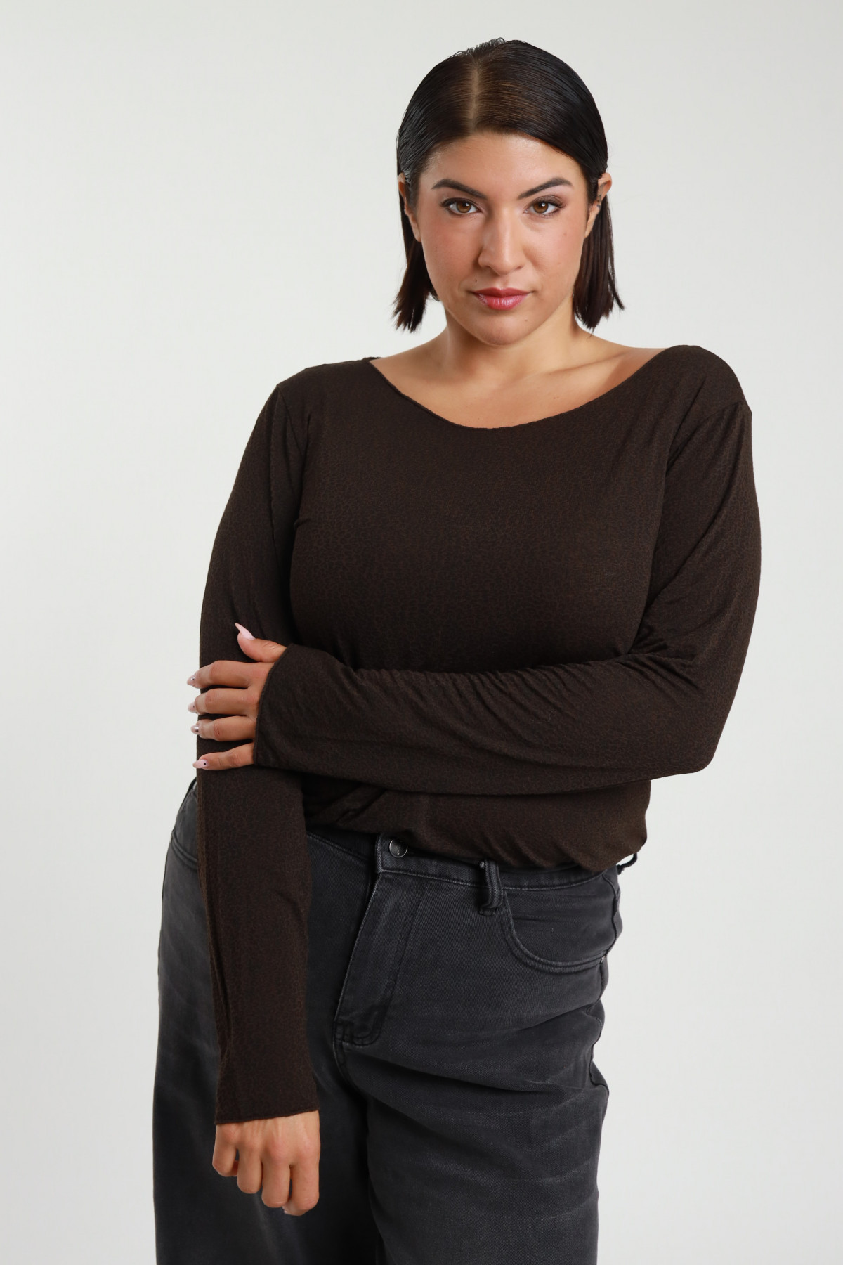 Susy Star - Maglia Barchetta Animalier