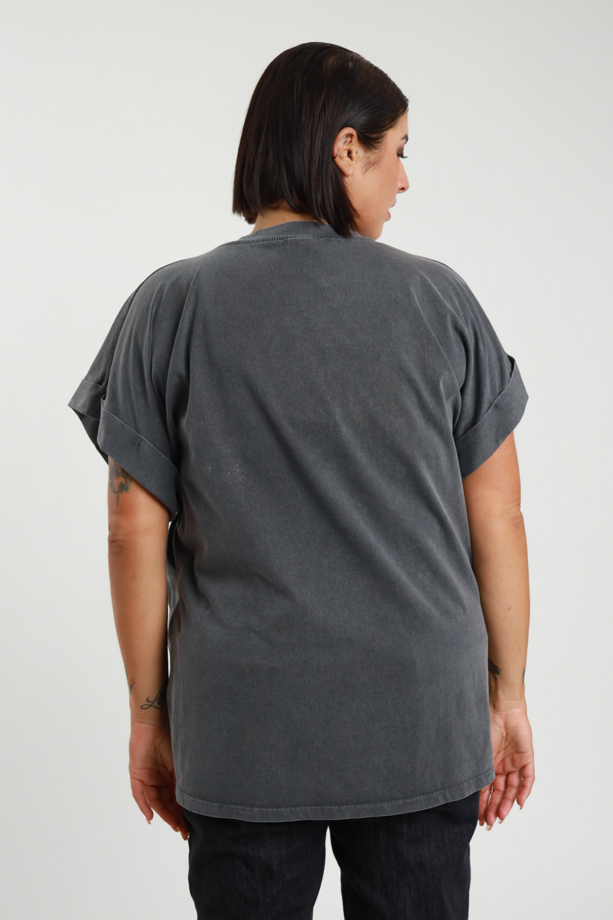 Susy Star - T-Shirt Marmorizzata Stampa