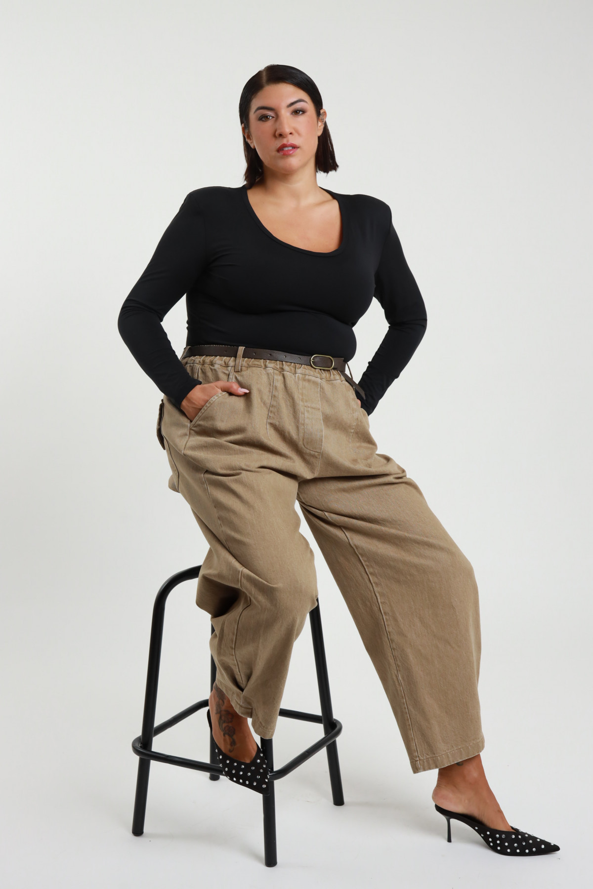 Susy Star - Pantaloni Vita Alta