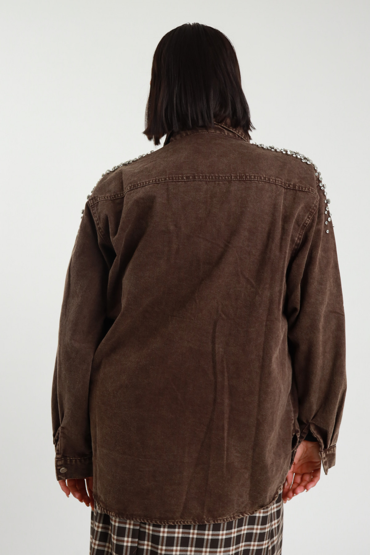 Susy Star - Camicia Denim Strass
