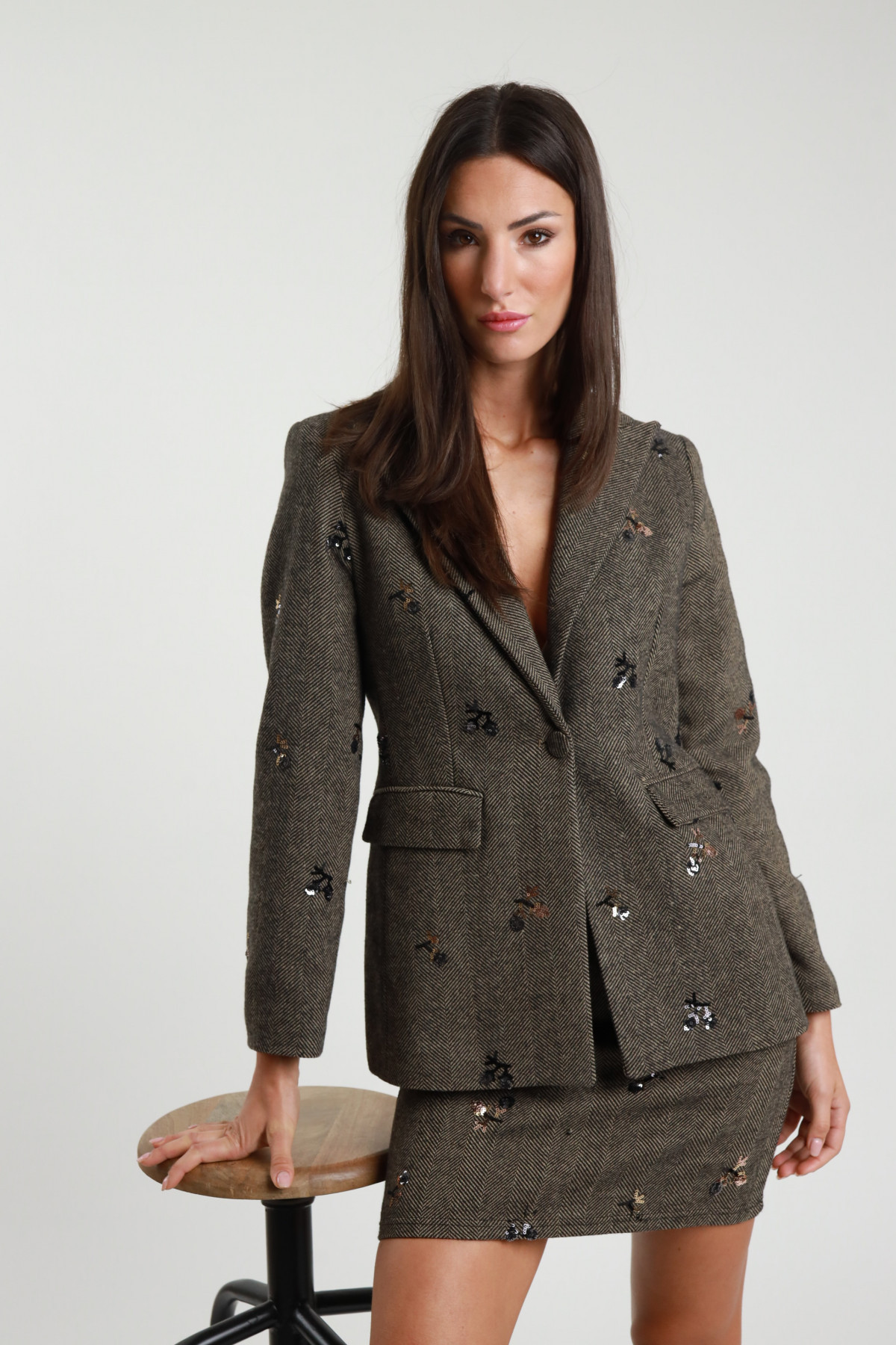 Blazer Micro Paillettes