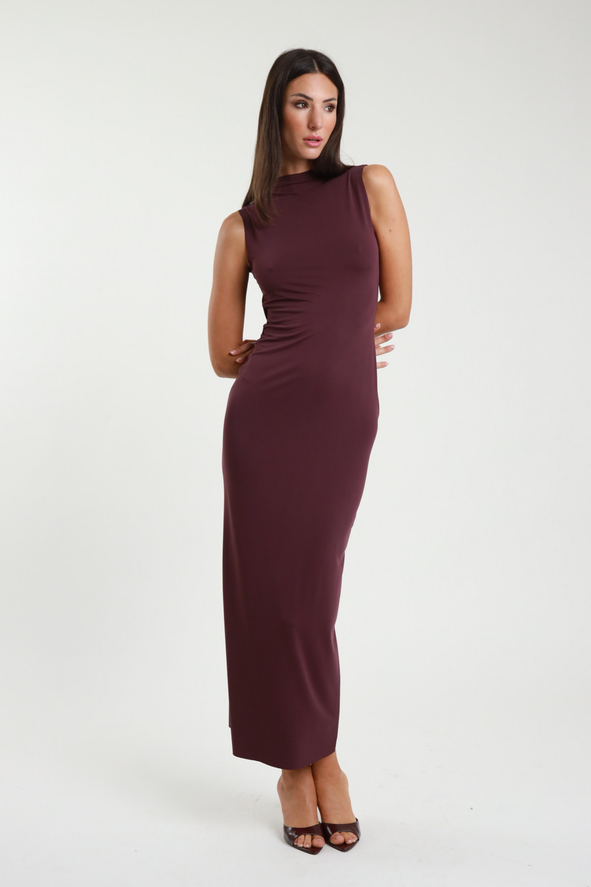 Abito Lungo Cut-Out