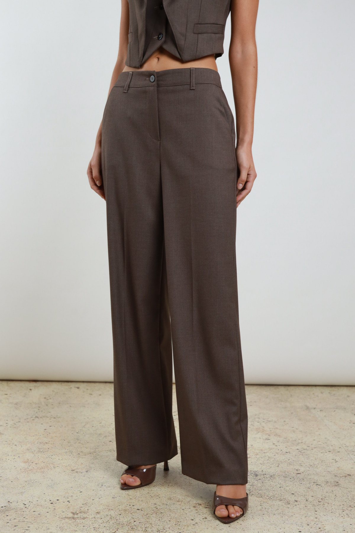 Straight trousers