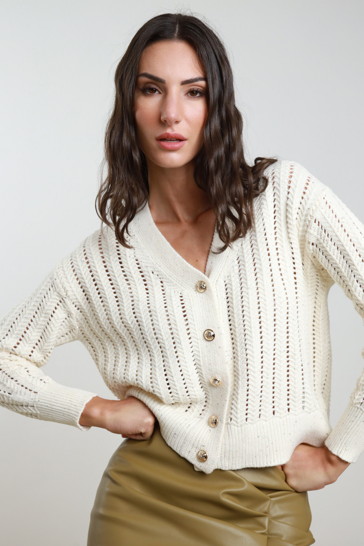 Cardigan Micro Paillettes