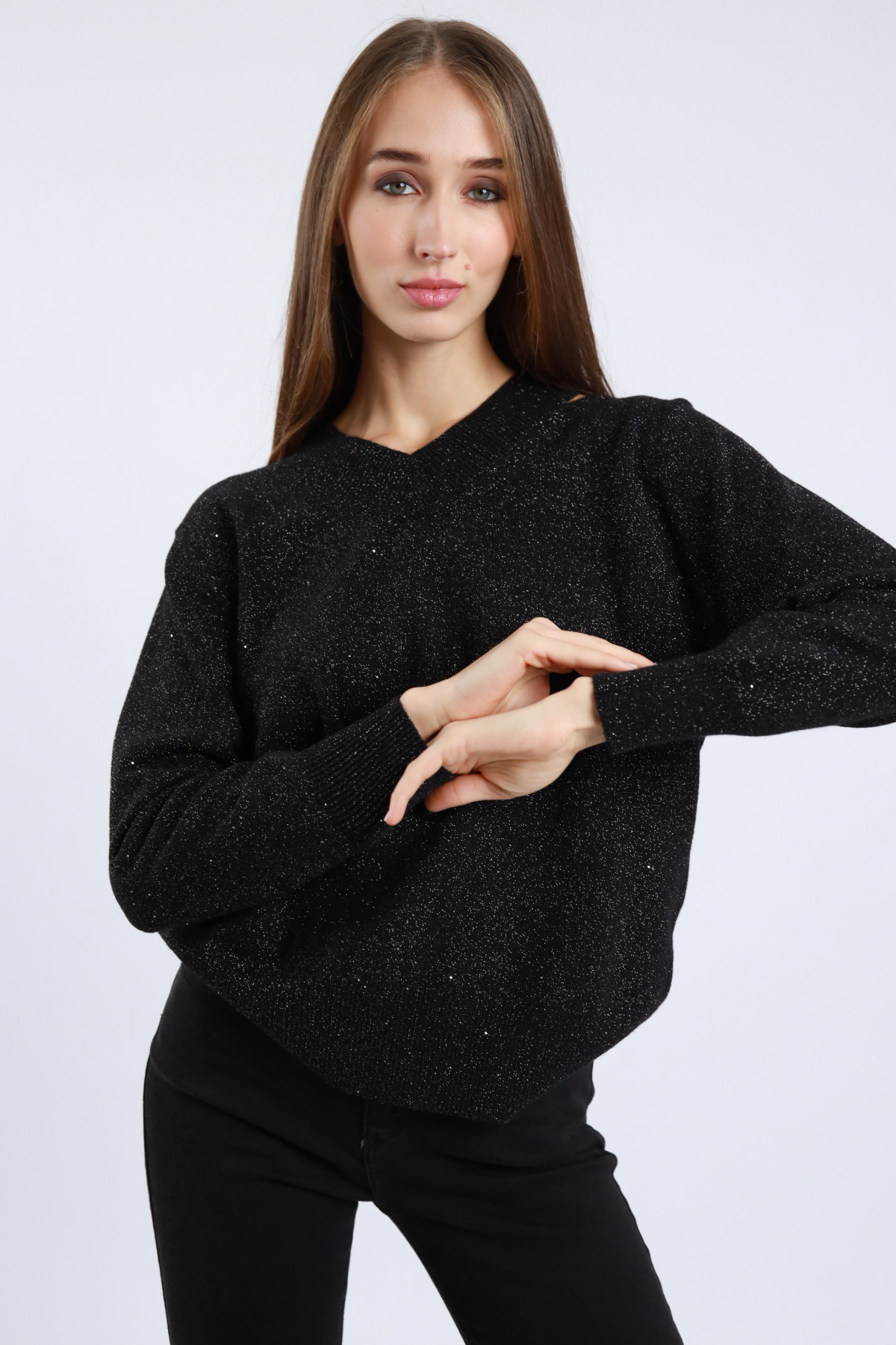 Maglia Cut-Out Lurex