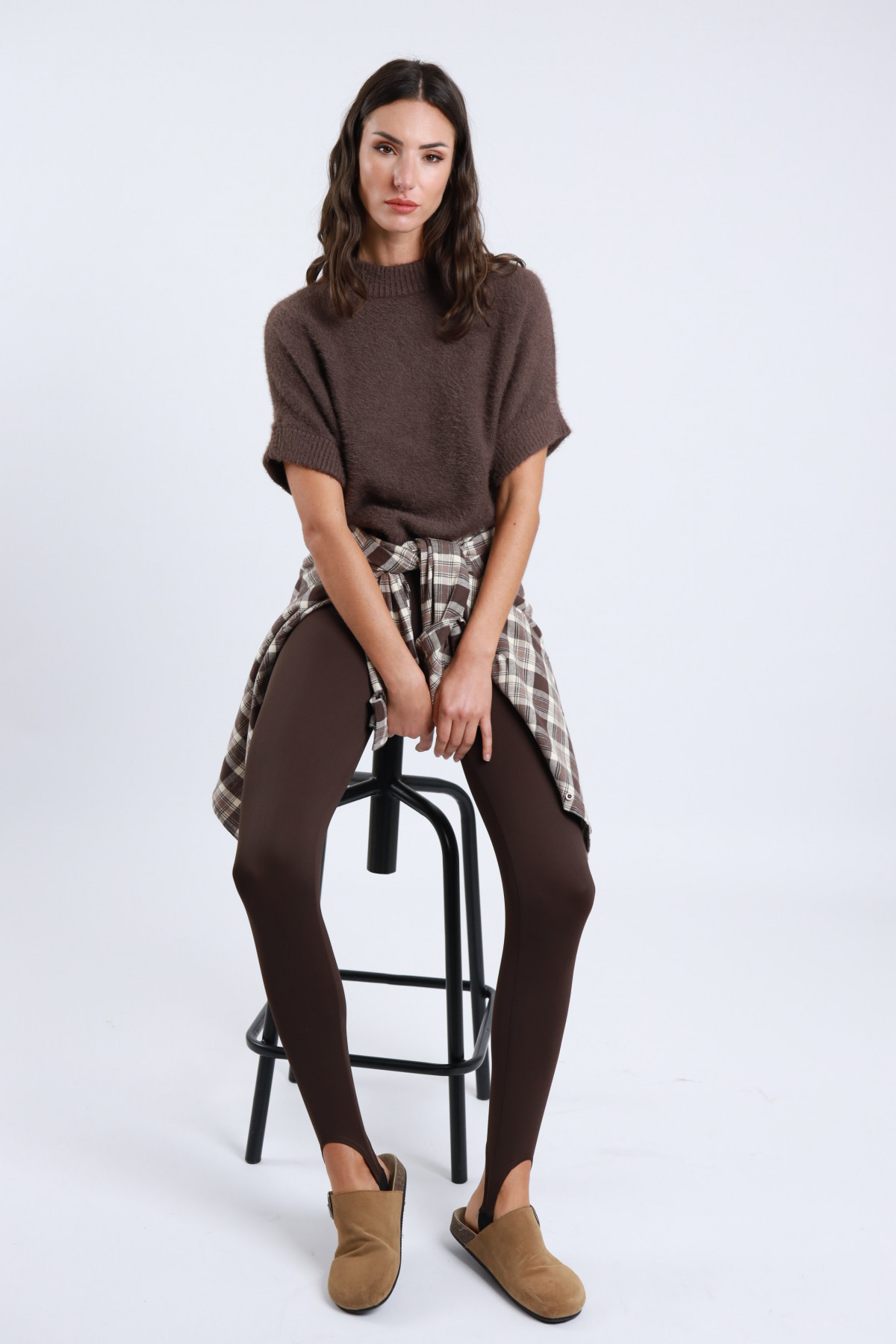 Leggings con Ghetta