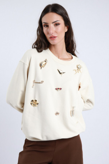 Über Stifte Sweatshirt