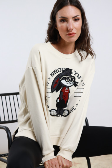 Kaninchenanwendung Sweatshirt