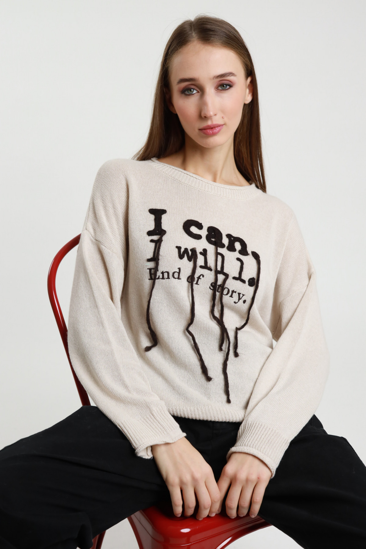 Maglia con Ricamo