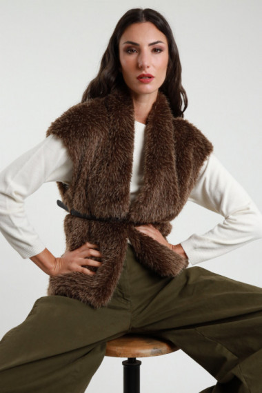 Gilet Ecopelliccia