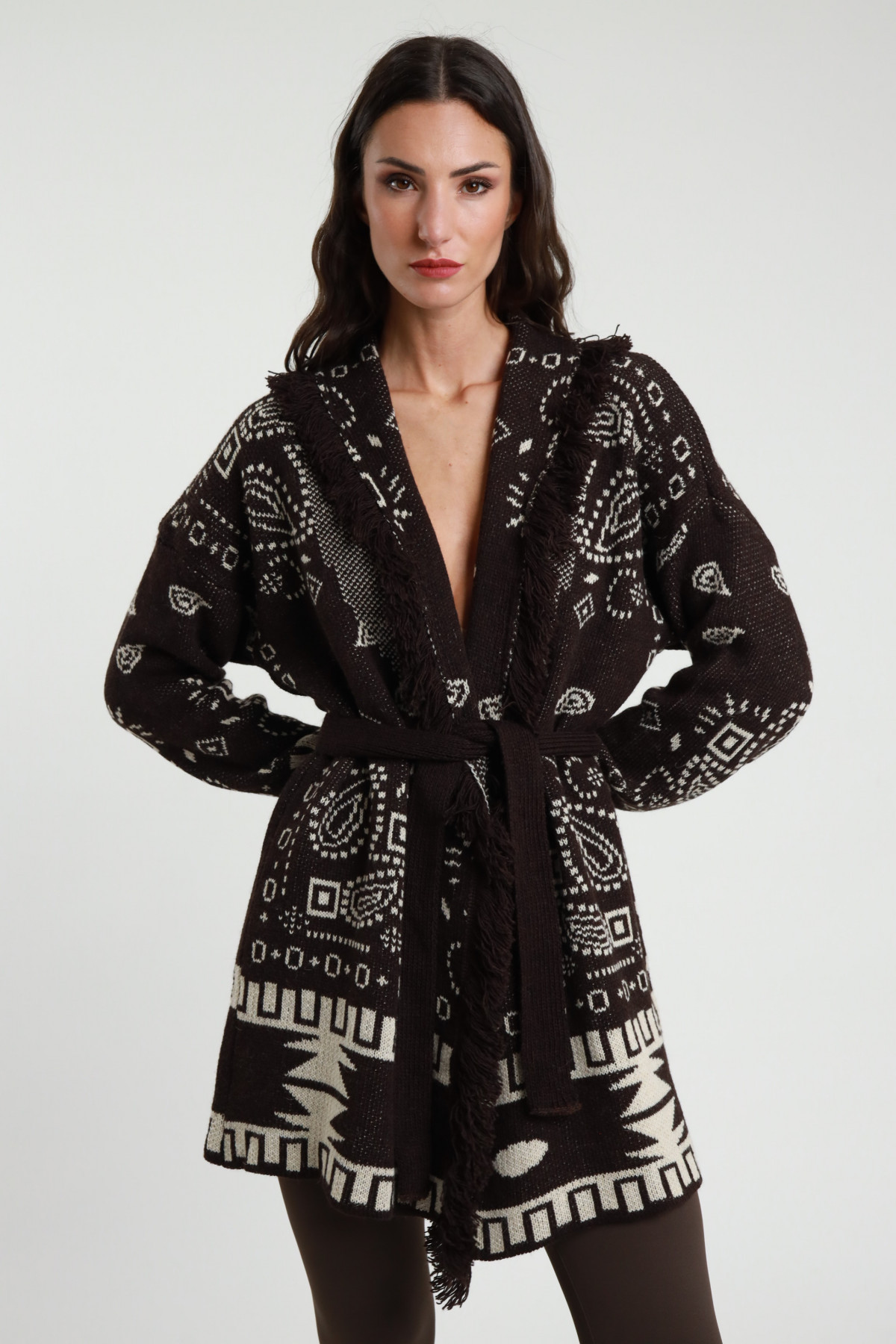 Cardigan Jacquard