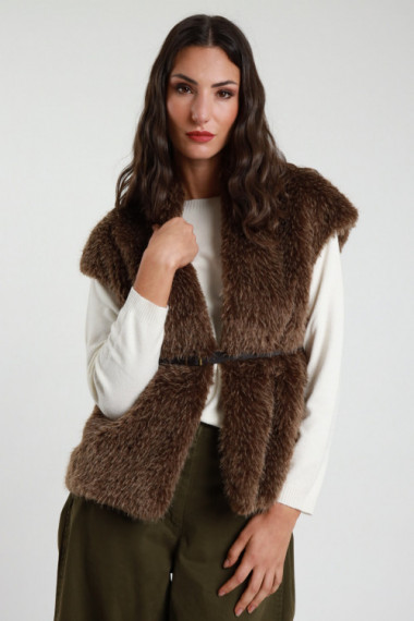 Gilet Ecopelliccia