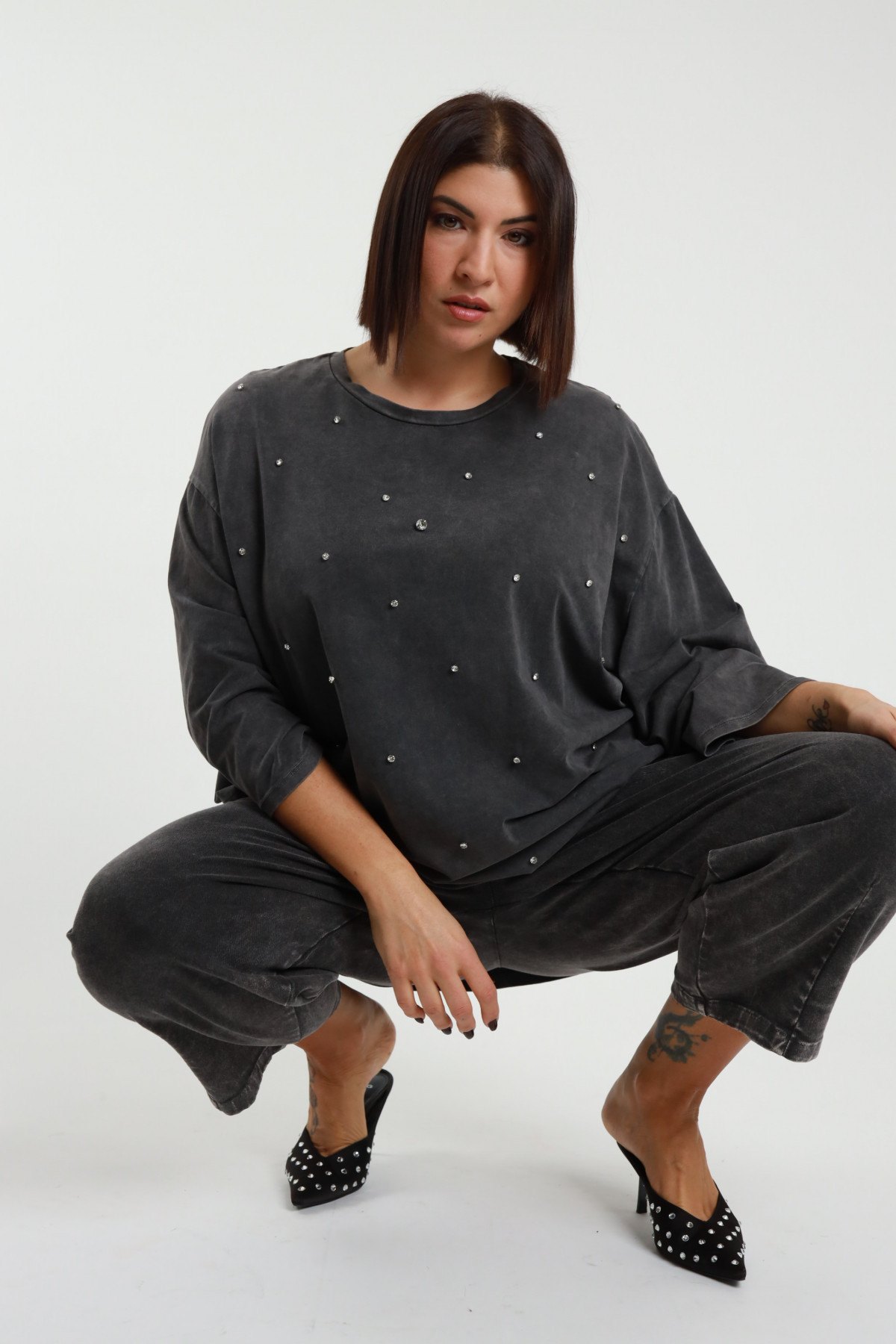 Susy Star - T-Shirt Over Strass