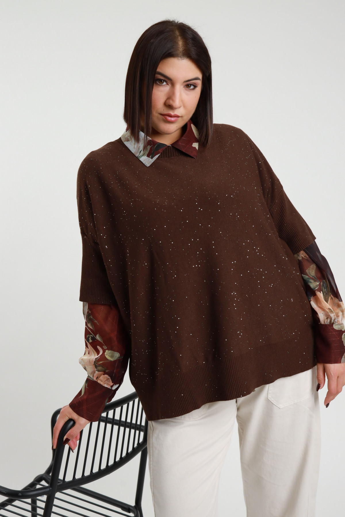 Susy Star - Maglione Paillettes