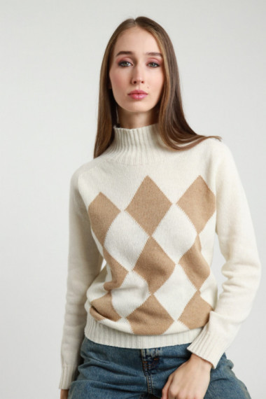 Diamond sweater