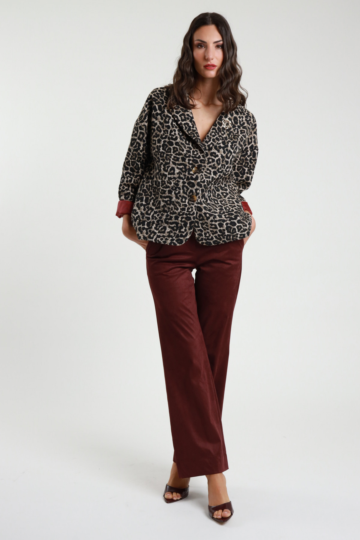 Pantaloni Scamosciati