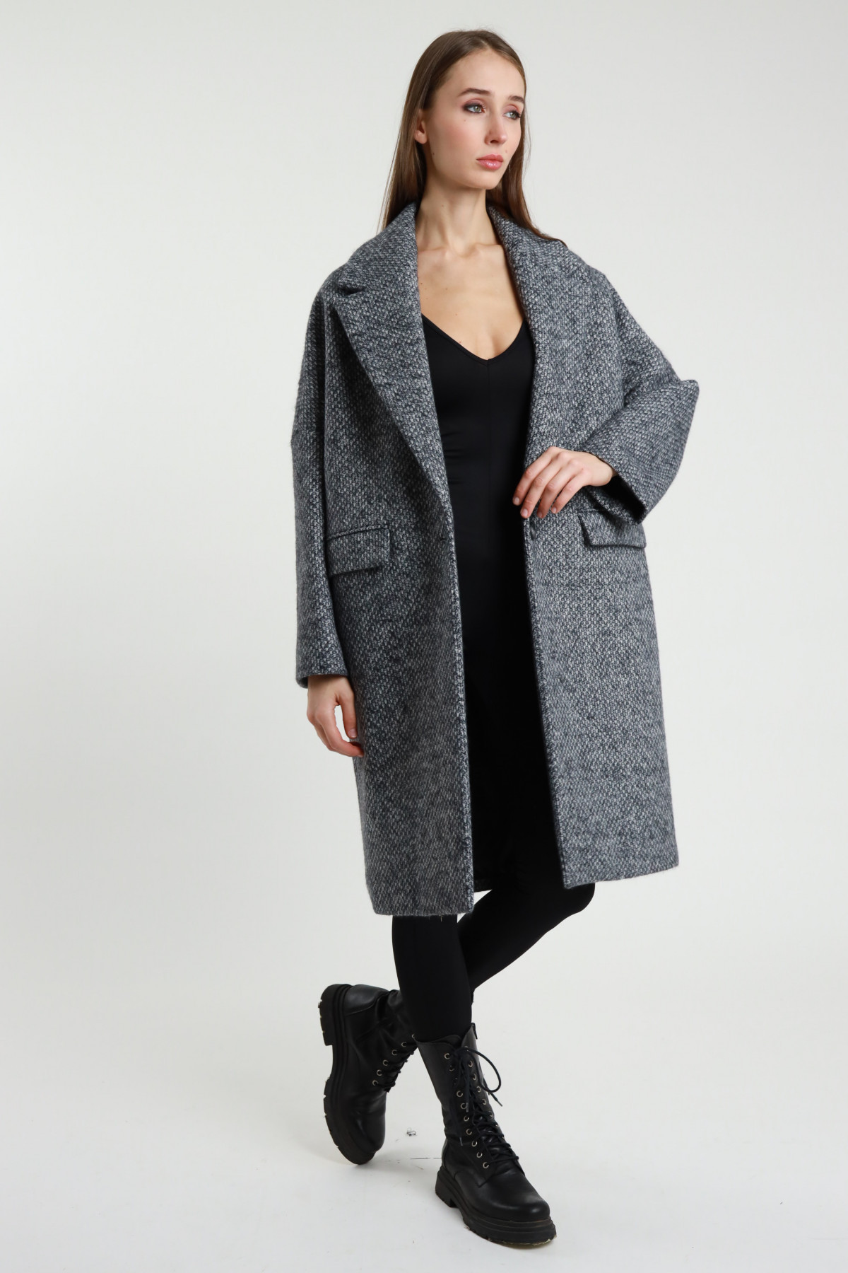 Cappotto 57%pl 36%ny 7%vi+100%pl