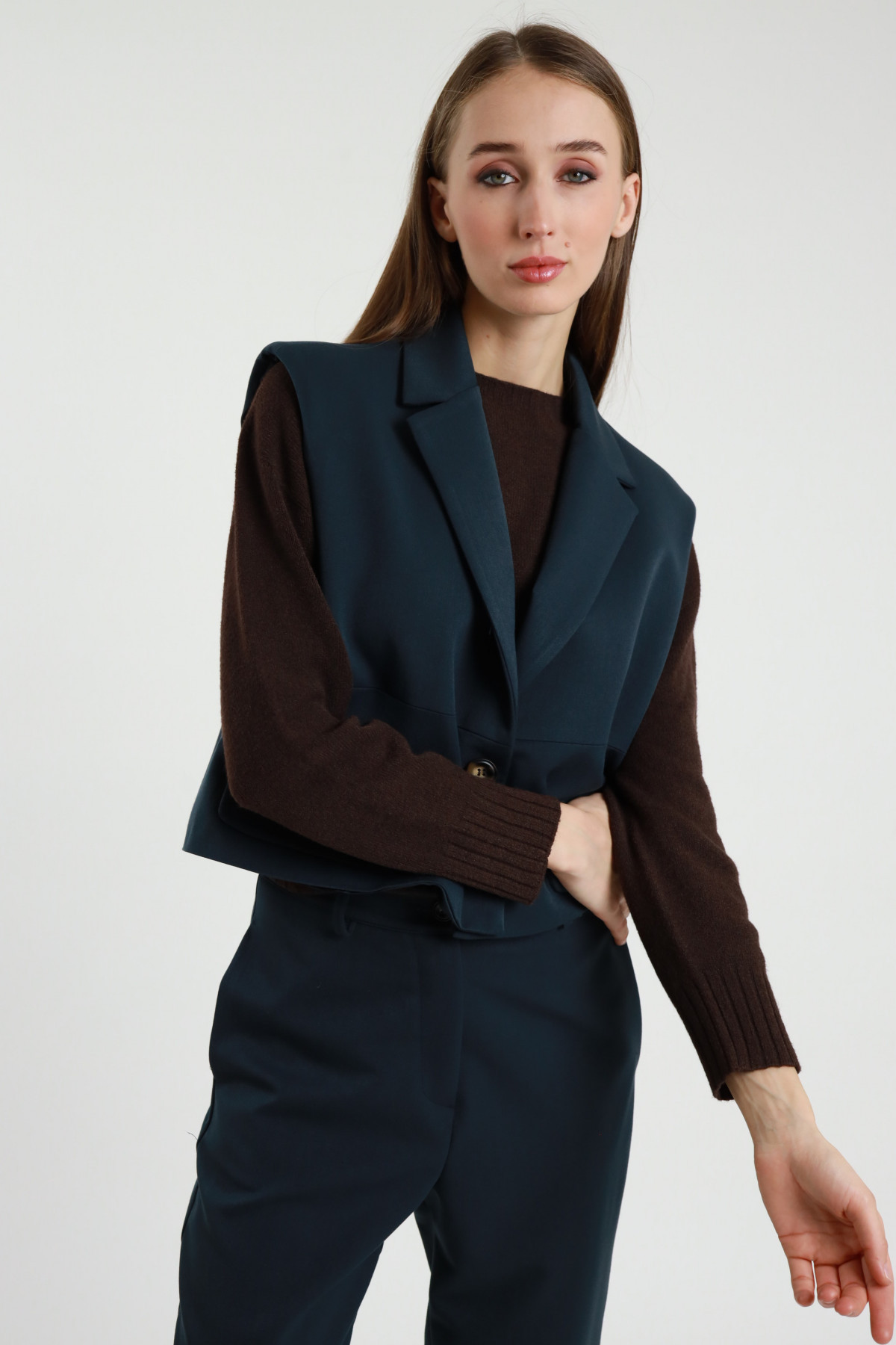 Gilet Crop Over