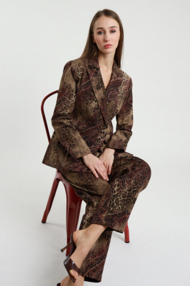 Hose mit Animal-Print