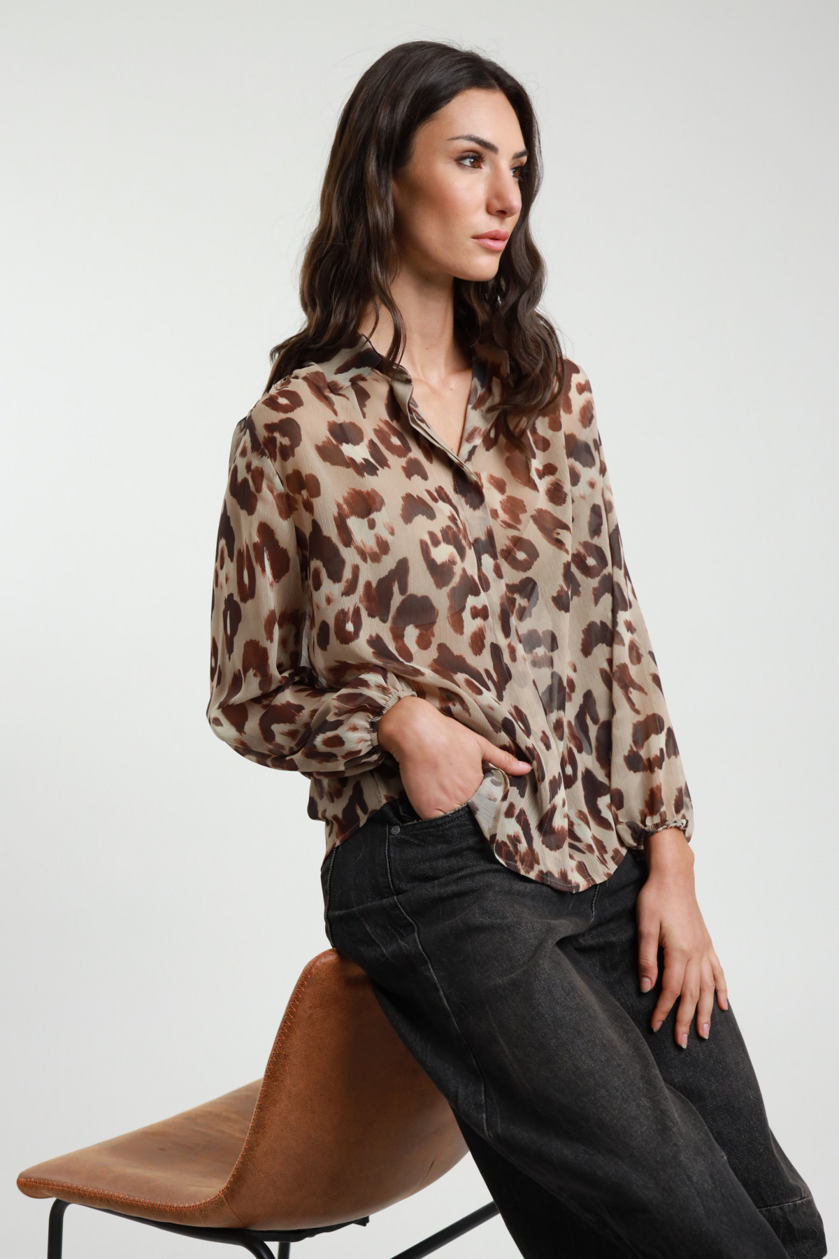 Camicia Stampa Animalier