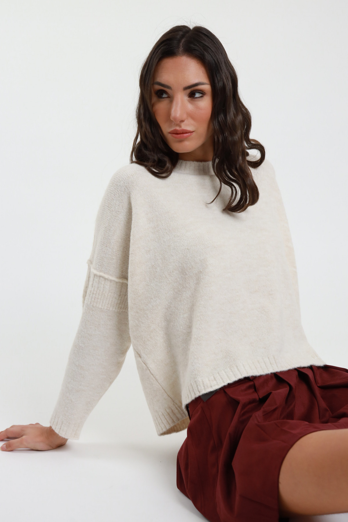 Pullover mit Rundhalsausschnitt