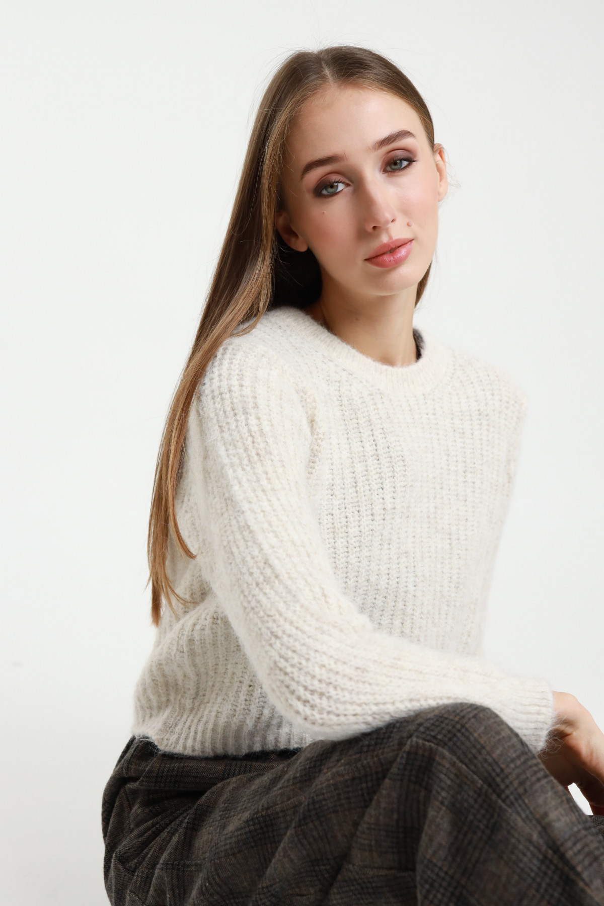 Pullover mit Rundhalsausschnitt