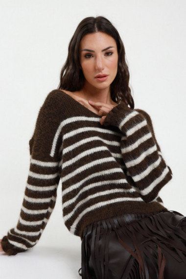 Striped sweater
