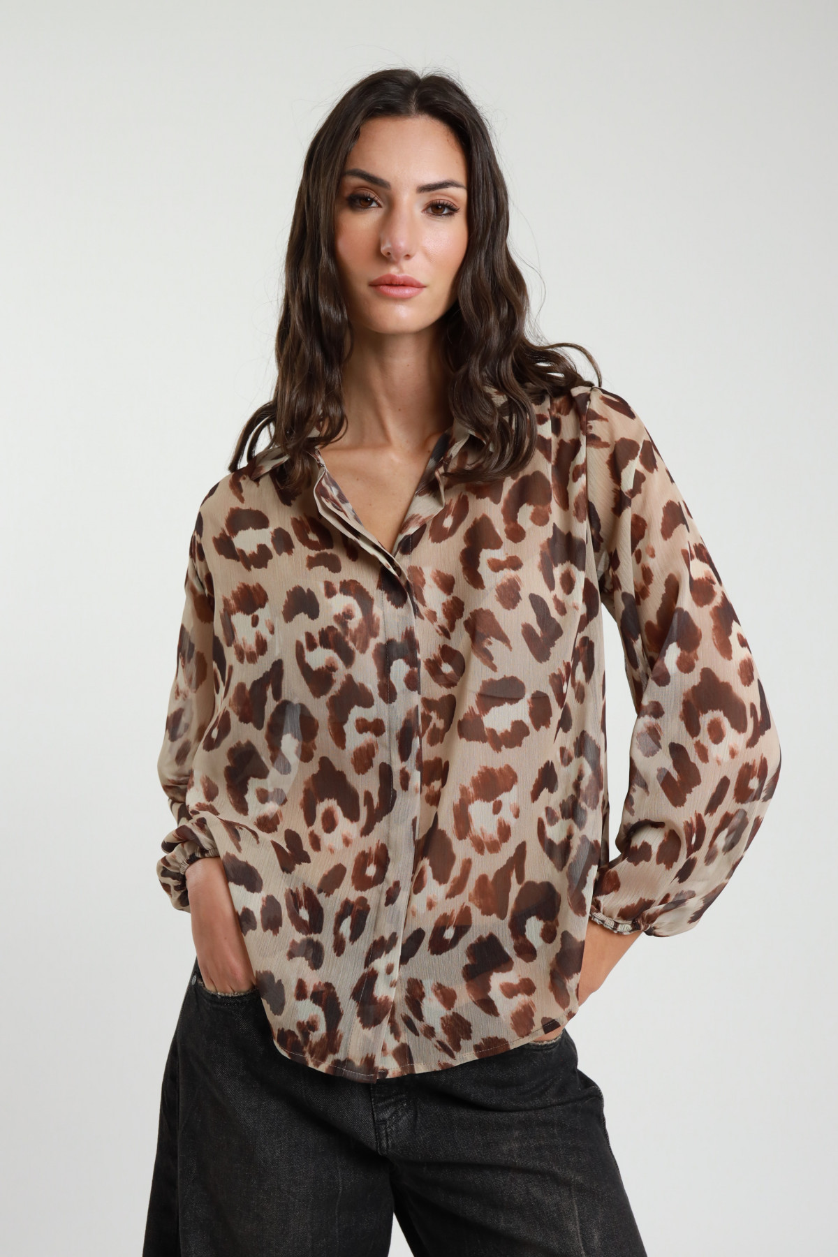 Camicia Stampa Animalier