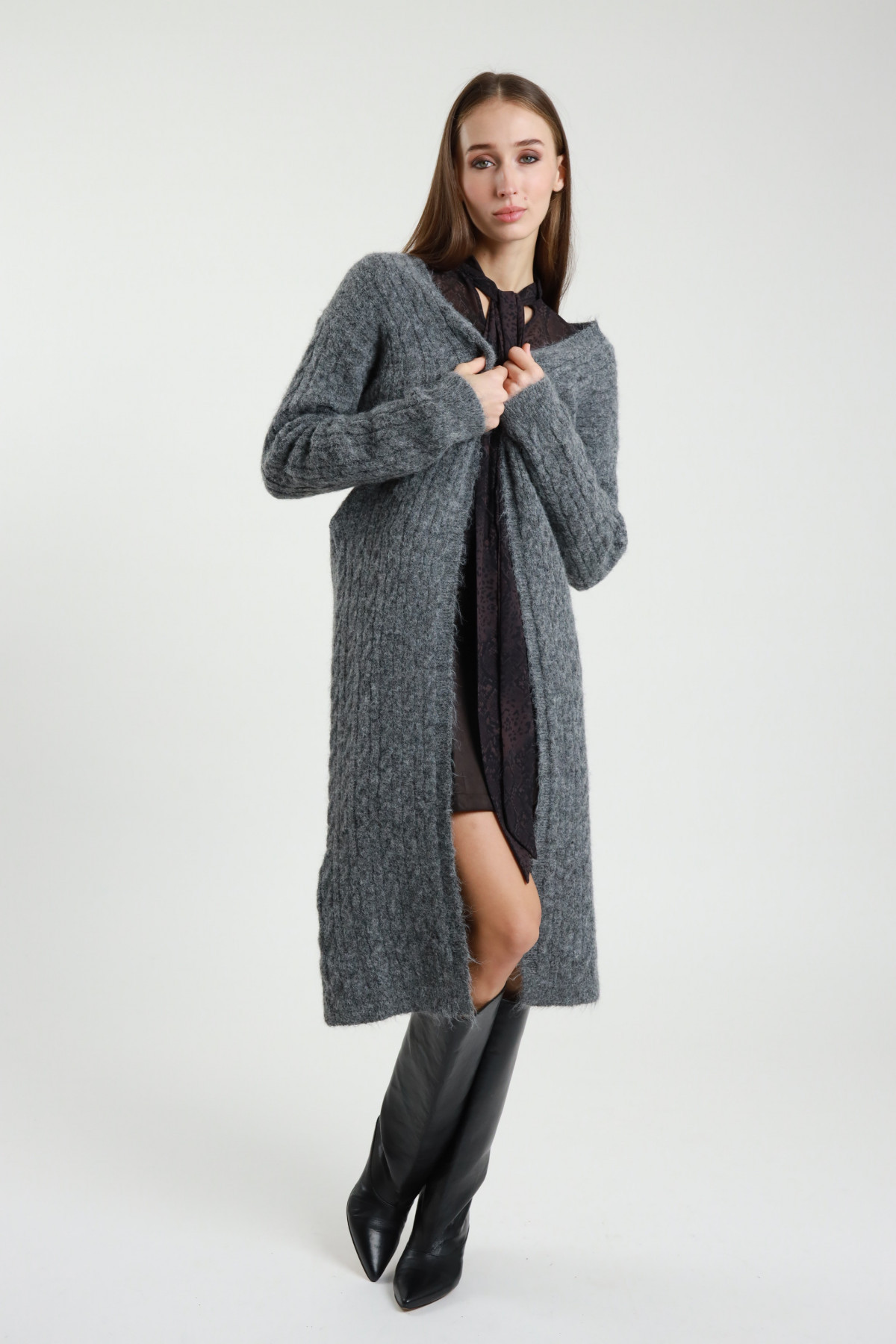 Geflochtener Cardigan