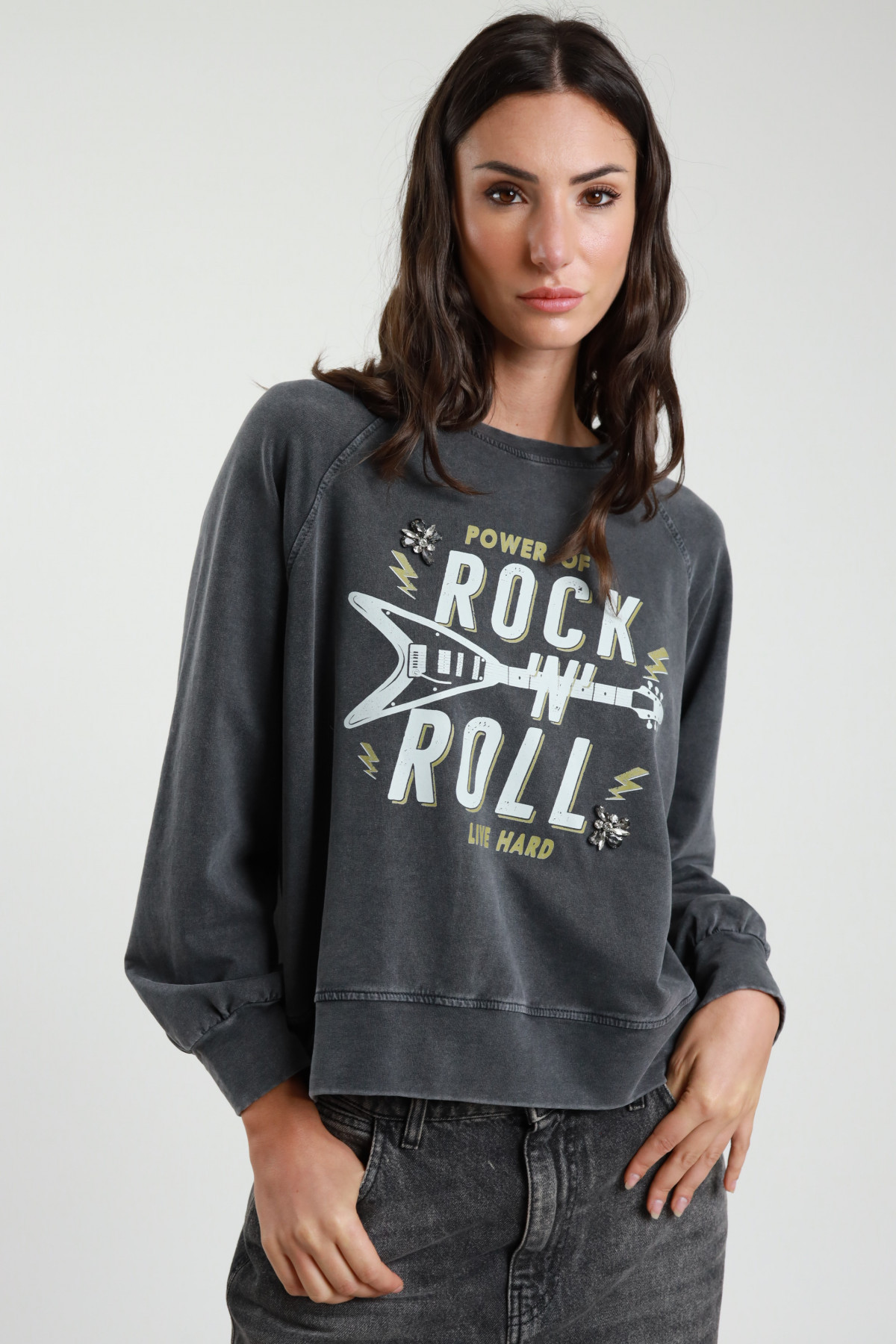 Bedrucktes Sweatshirt