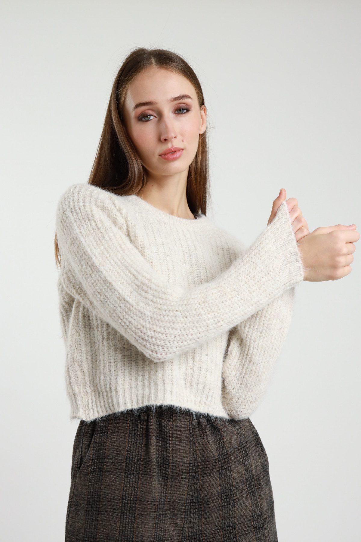 Pullover mit Rundhalsausschnitt