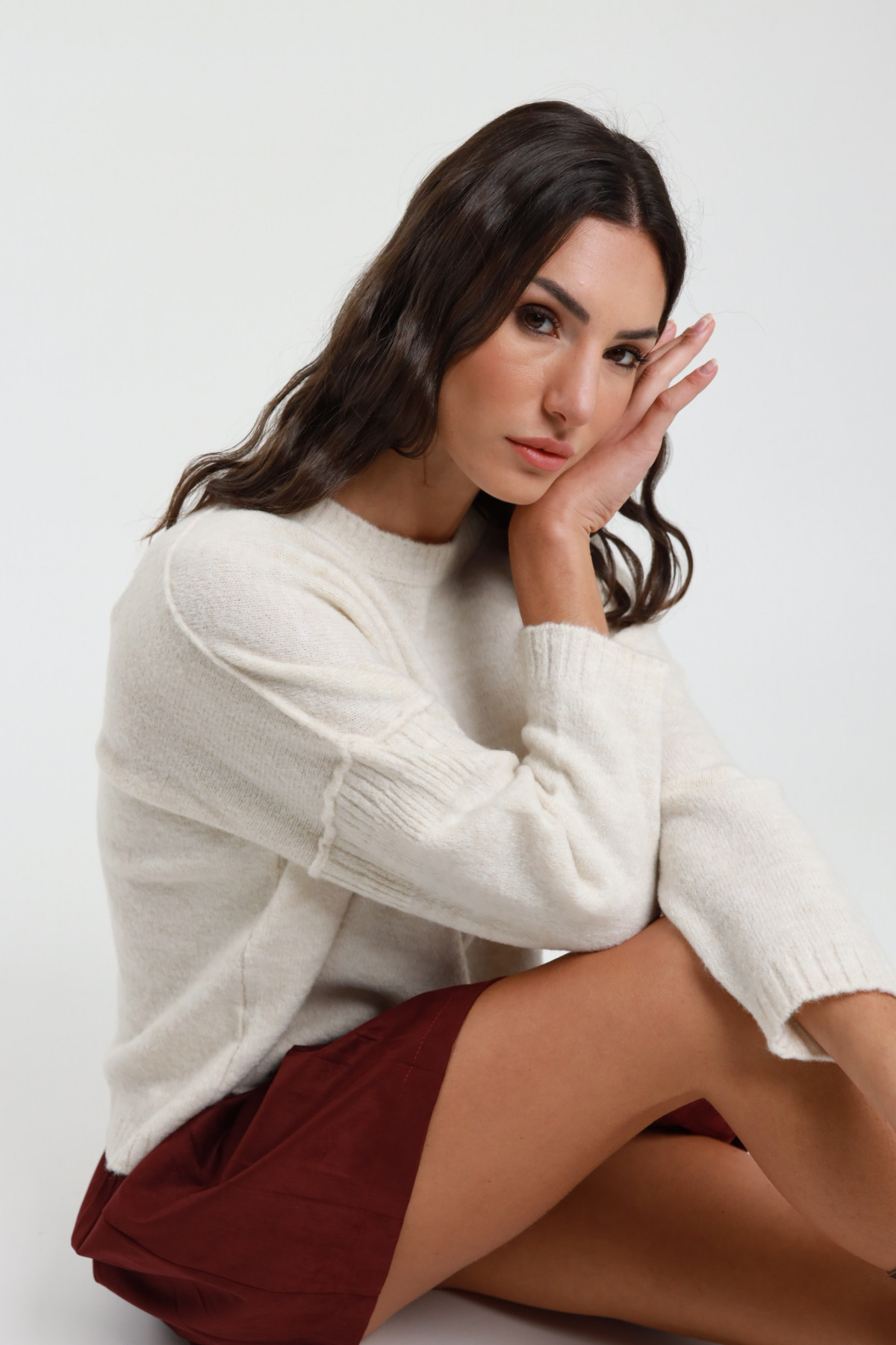 Pullover mit Rundhalsausschnitt