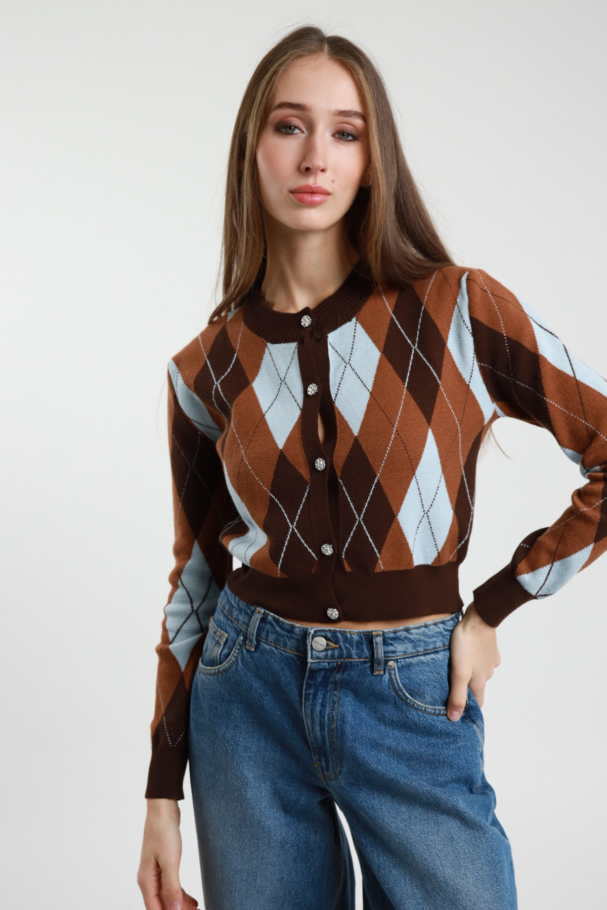 Cardigan Rombi