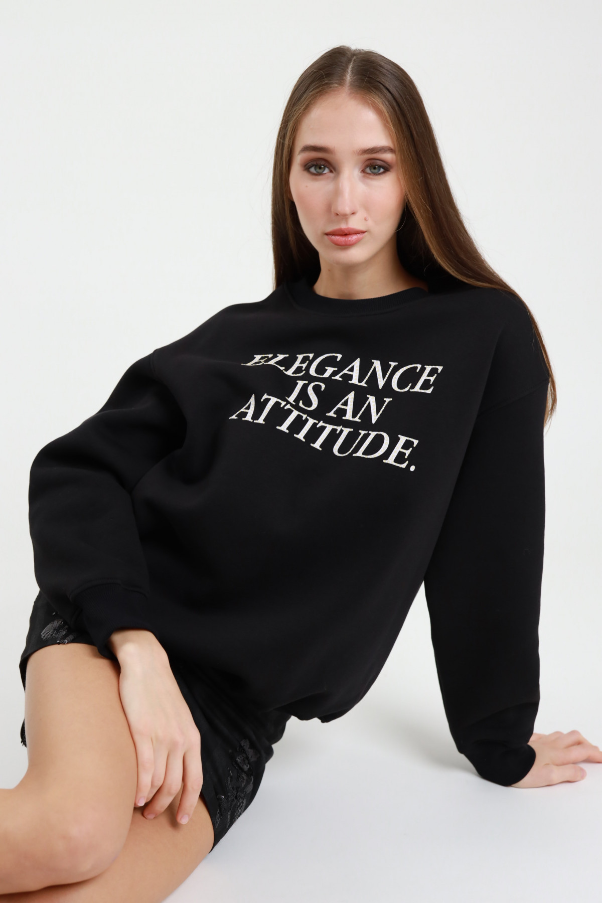 Felpa Over "Elegance"