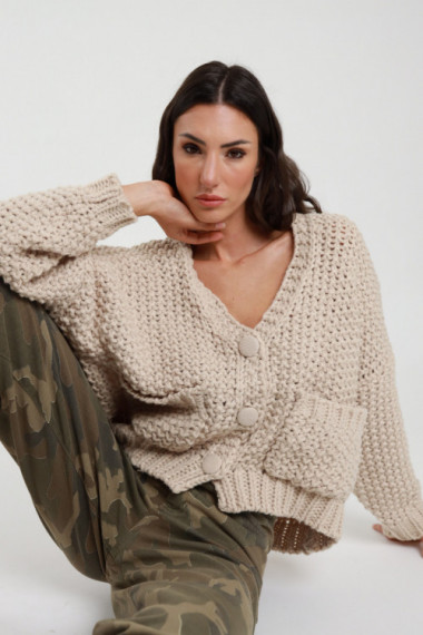 Chunky Knit Cardigan