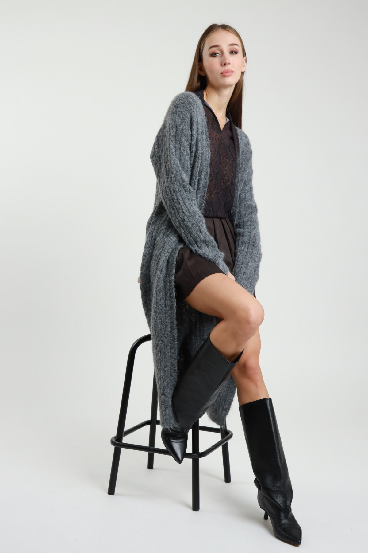 Geflochtener Cardigan