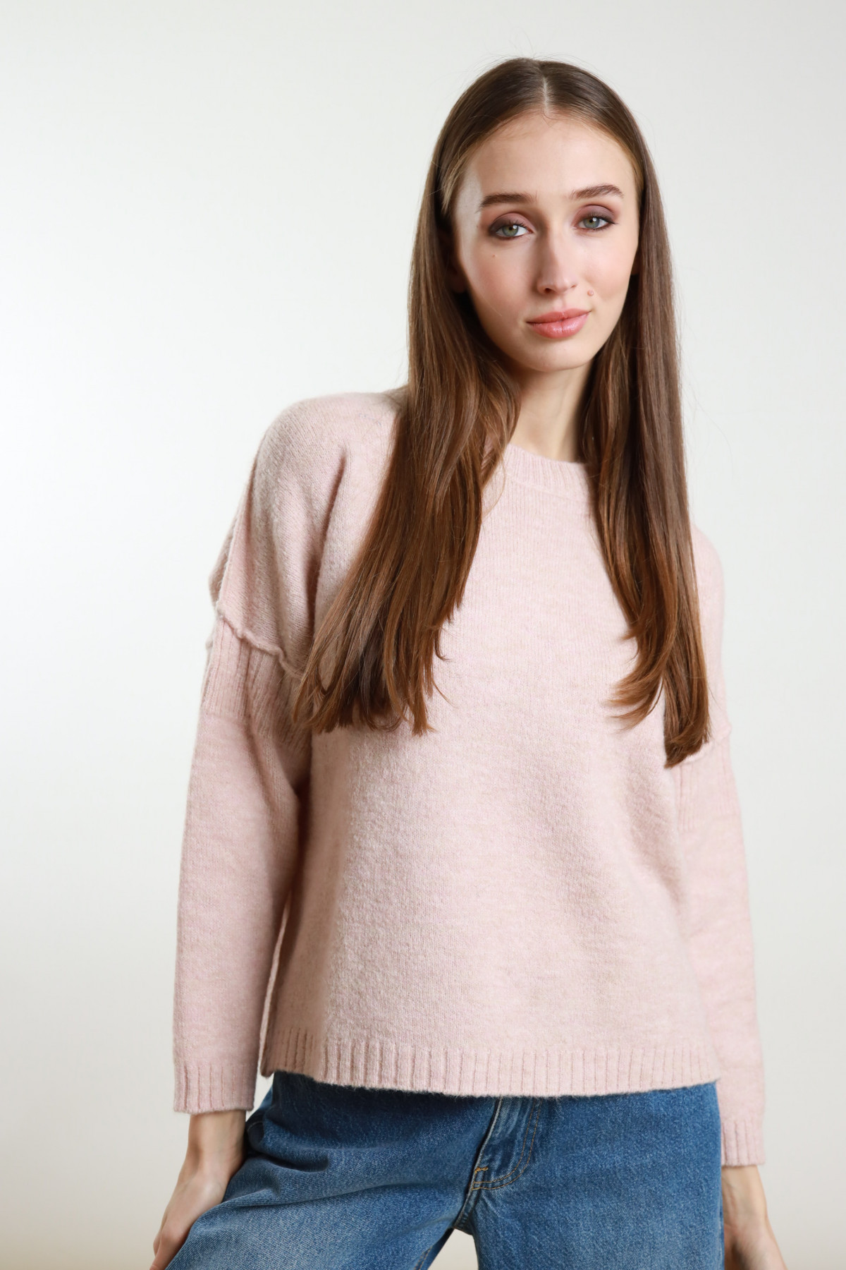 Pullover mit Rundhalsausschnitt