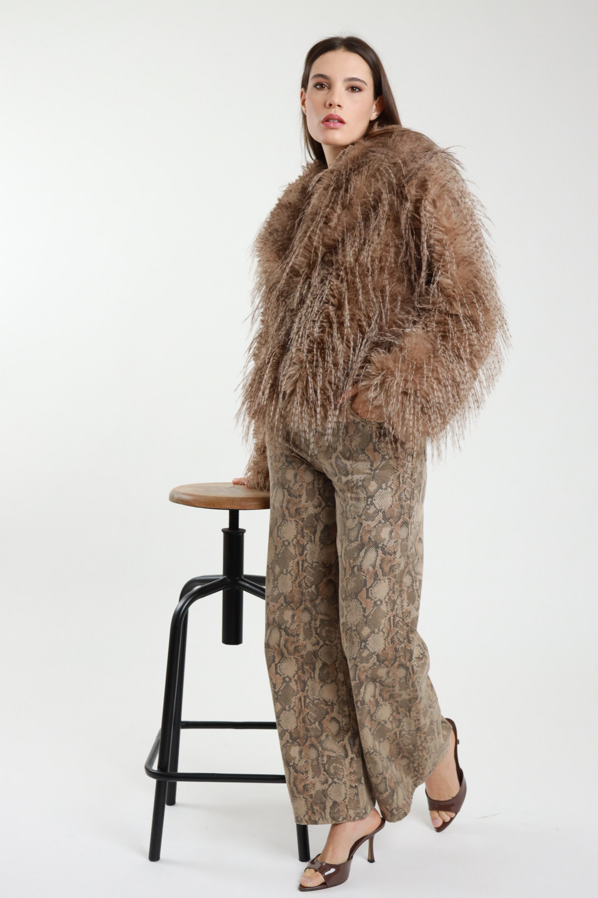Pantaloni Animalier