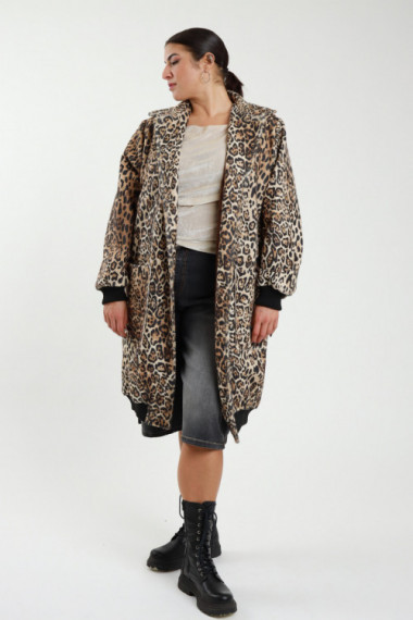 Susy Star – Bomberjacke mit Animal-Print