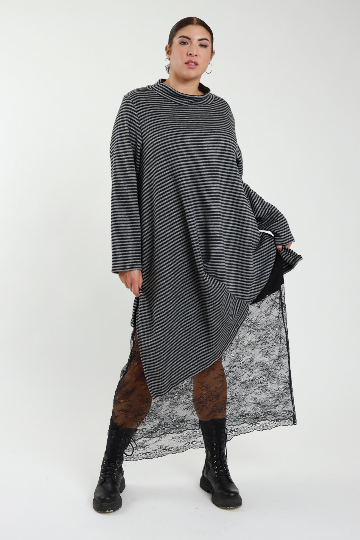 Susy Star - Maxi Maglia Rigata