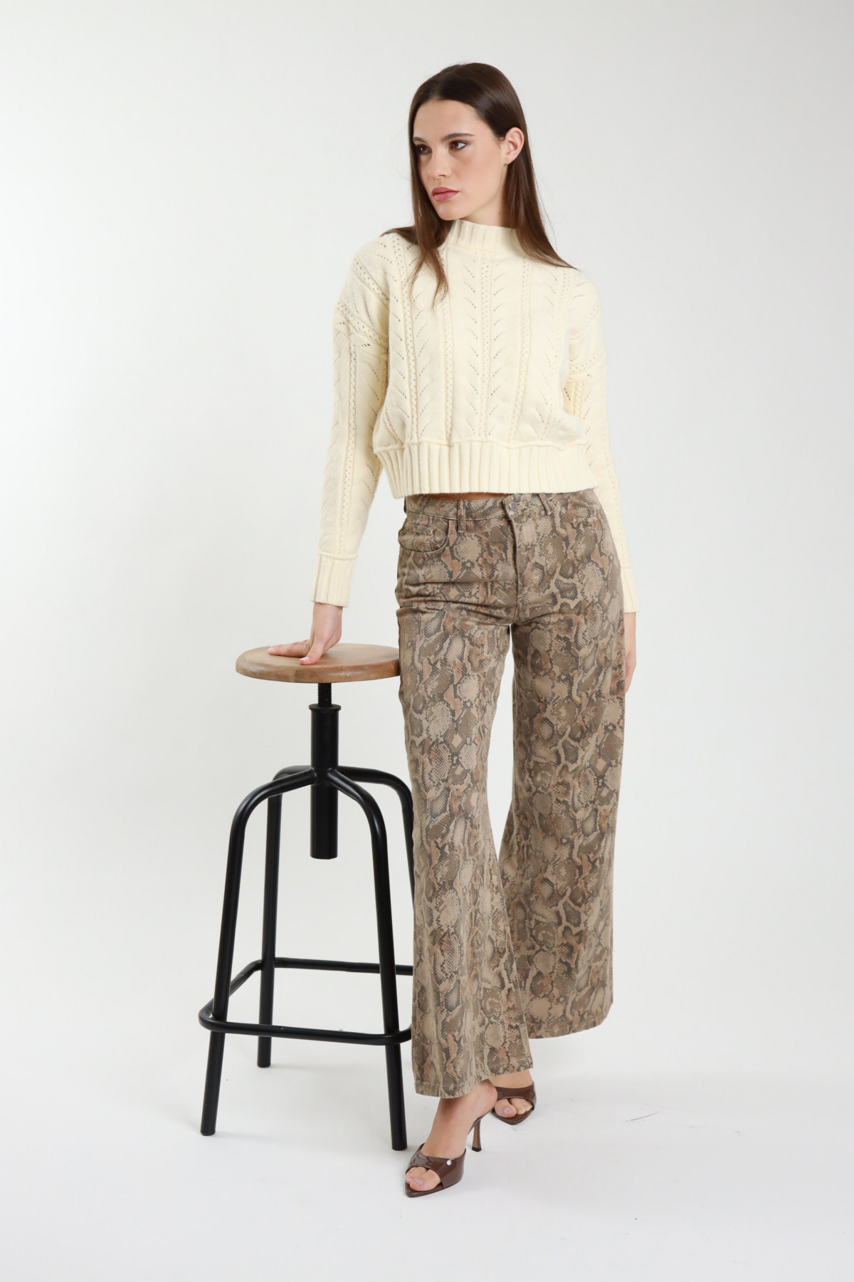 Pullover Trecce