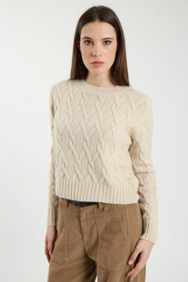 Braided Pullover + Micro Sequins